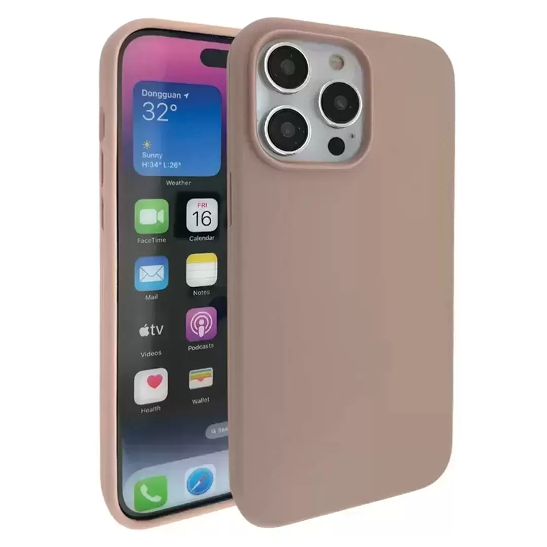 iPhone 12/iPhone 12 Pro Soft Touch Case Rose Gold